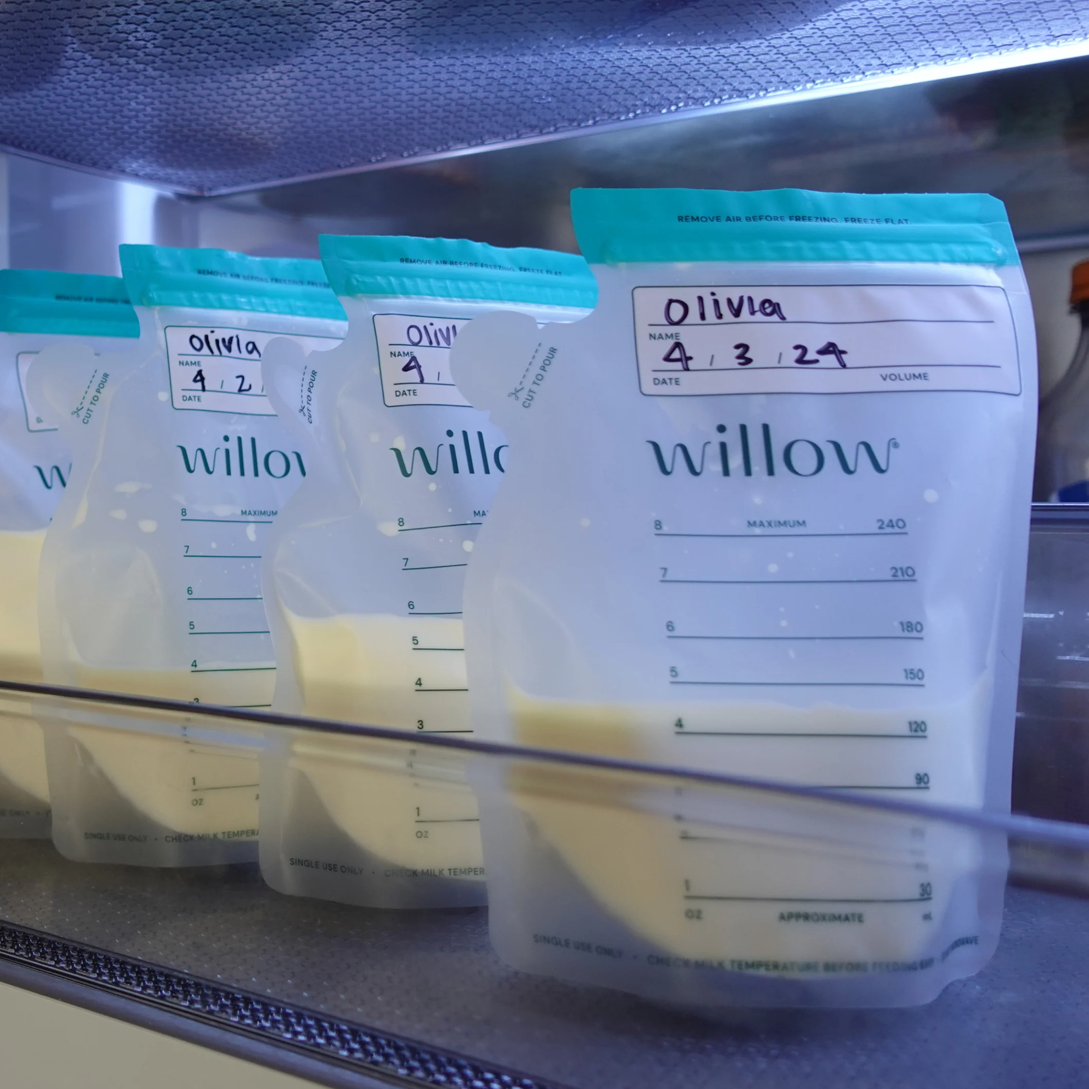 Breast Milk Storage Bags (8 oz, 100-pack) - Image 7